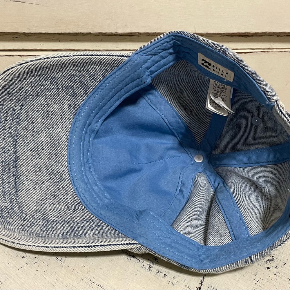 Billabong Dad cap Light Blue Denim - Picture 3 of 4